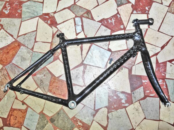 oplus_1048608 Telaio e forcella Emmezeta Carbon 12k tg 54